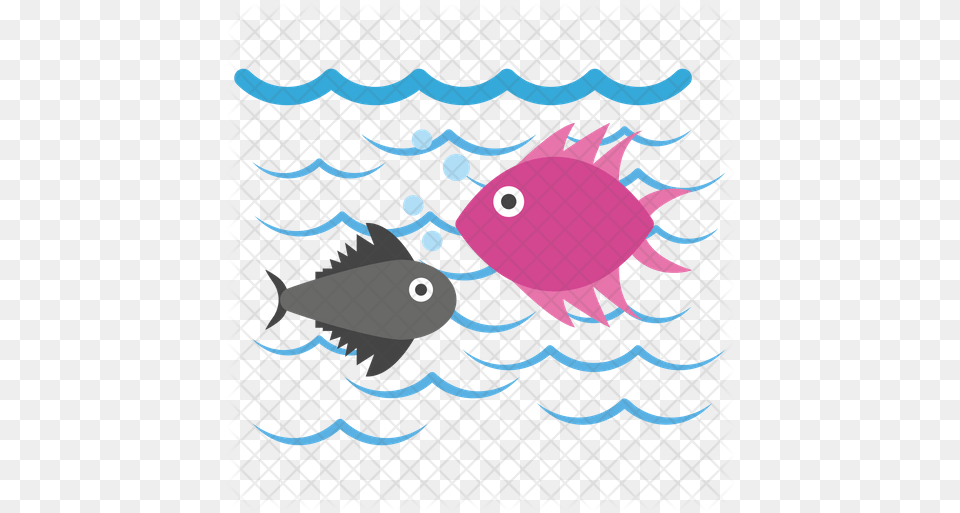 Fish Farm Icon Clip Art, Pattern, Animal, Sea Life, Water Png