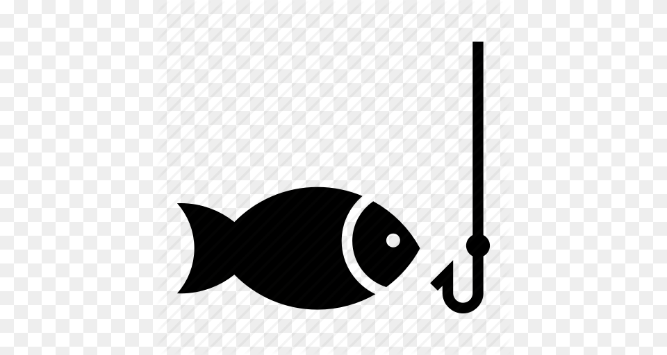Fish Fishing Fishing Hook Sea Icon, Ammunition, Weapon Free Png Download