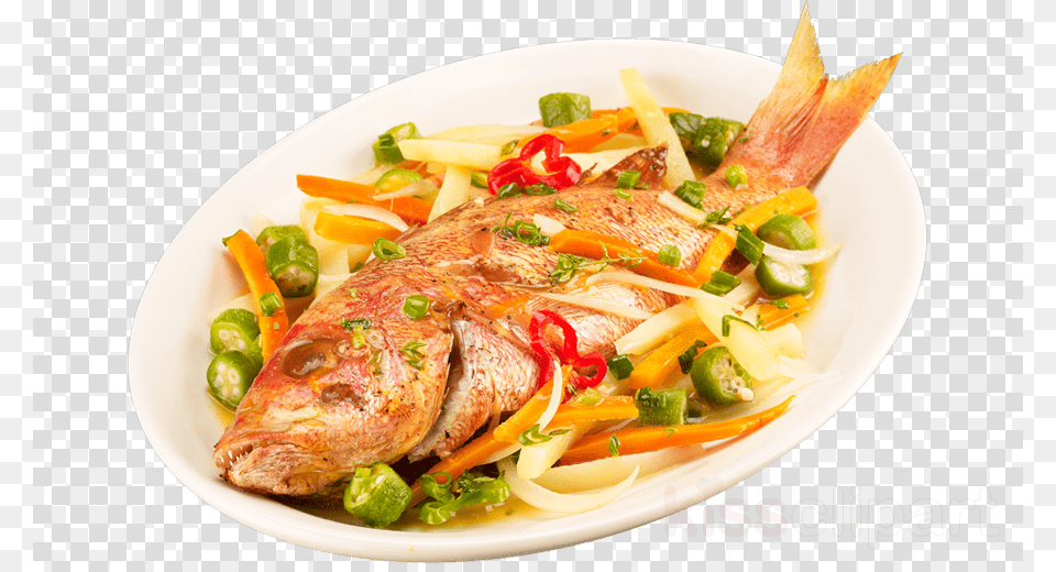 Fish Food, Meal, Lunch, Dish, Food Presentation Png Image