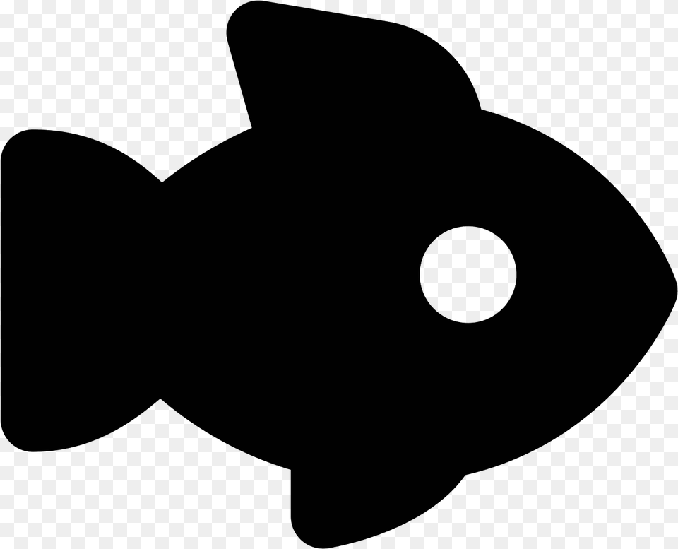 Fish Food Icon Clipart, Gray Free Png