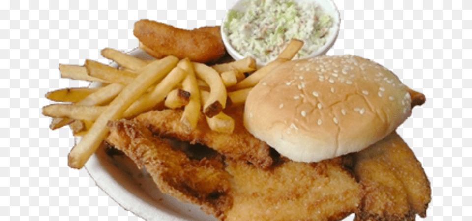 Fish Fry, Burger, Food, Fries, Sandwich Free Transparent Png