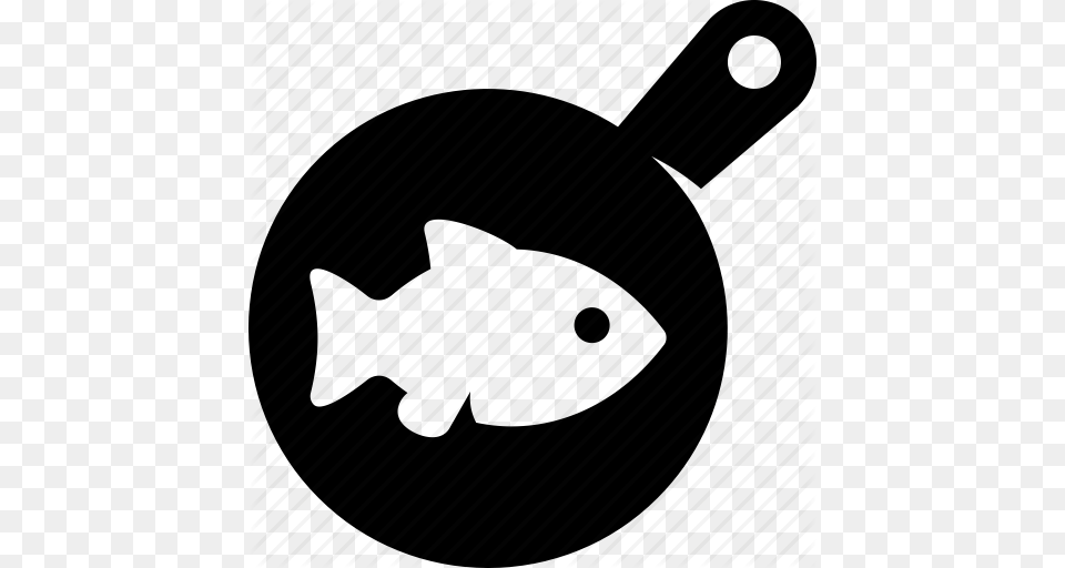 Fish Fry Frying Pan Meat Salmon Trout Icon, Sphere, Cooking Pan, Cookware, Architecture Png