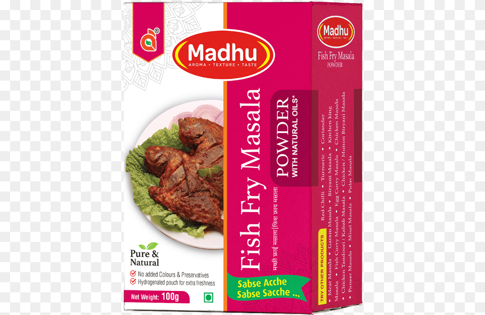 Fish Fry Masala Black Pepper, Advertisement, Poster, Food, Meat Free Transparent Png
