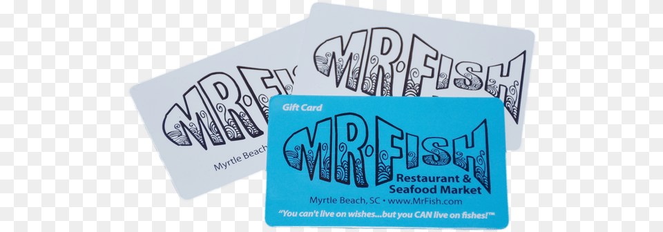 Fish Gift Card Mr Fish, Text, Paper Png
