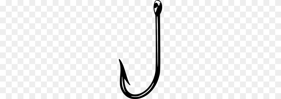 Fish Hook Gray Png Image