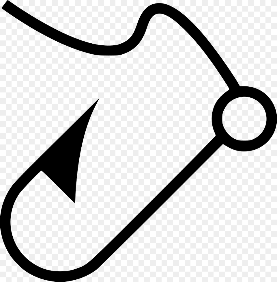 Fish Hook Icon Download, Stencil, Bow, Weapon, Text Free Transparent Png