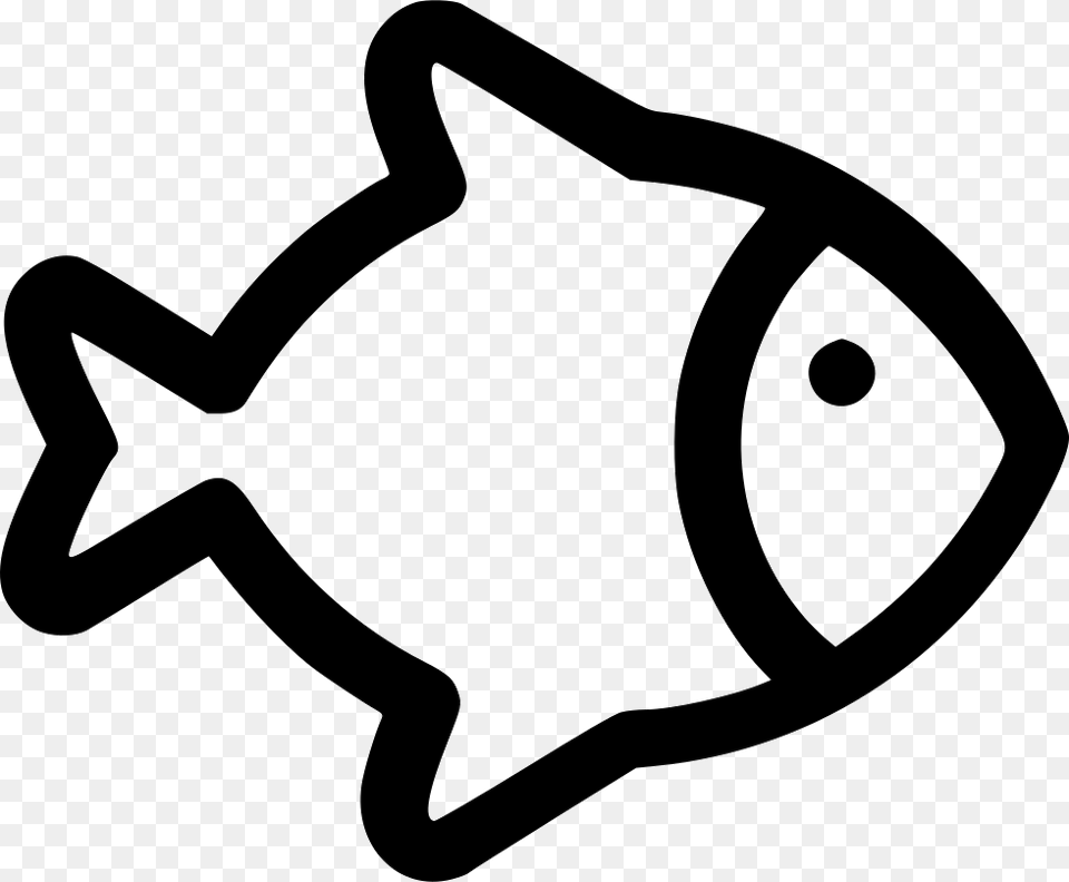 Fish Icon, Bow, Weapon, Stencil, Animal Free Png