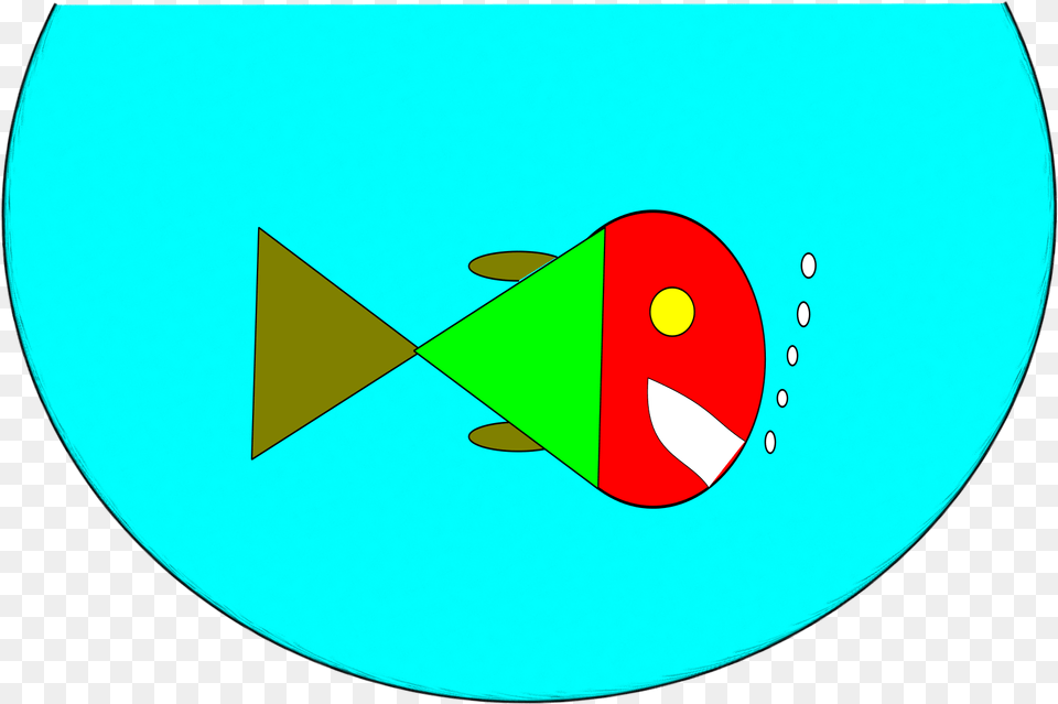 Fish In Aquarium Clip Arts Circle, Logo Free Png Download