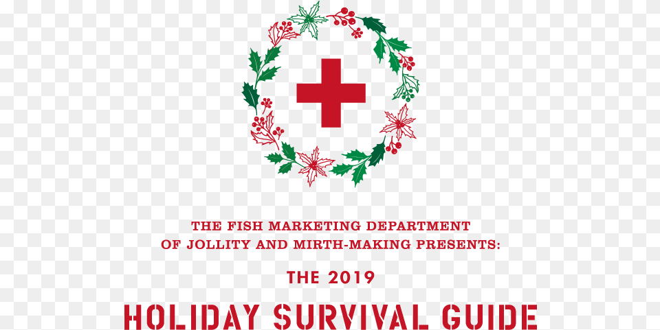Fish Marketing Holiday Survival Guide Cross, Logo, First Aid, Symbol, Red Cross Png Image