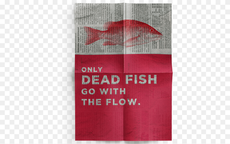 Fish Photoshop Quotes Fish Poster Poster, Advertisement, Animal, Sea Life, Text Free Transparent Png