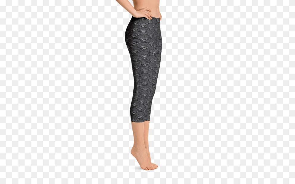 Fish Scale Pattern Leggings Star Showroom, Clothing, Pants, Hosiery, Sock Free Png Download