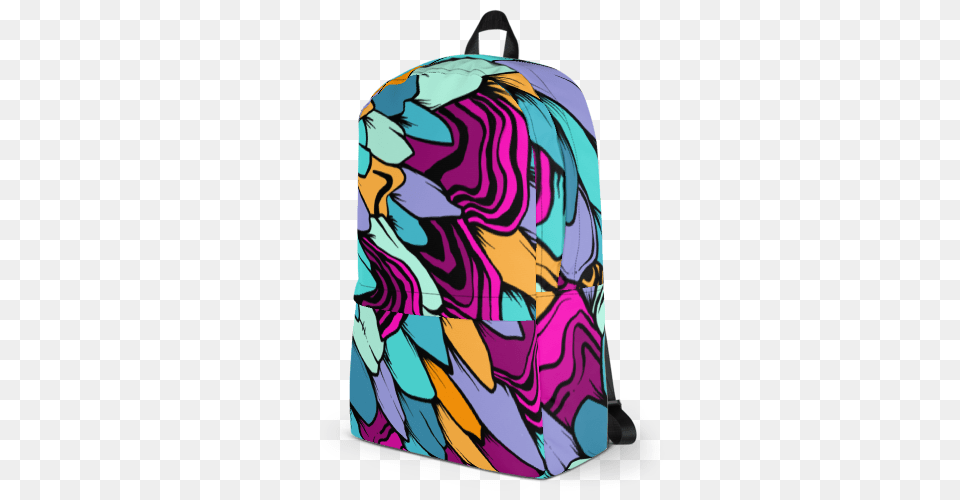 Fish Scales Backpack Insano, Bag, Person Png Image