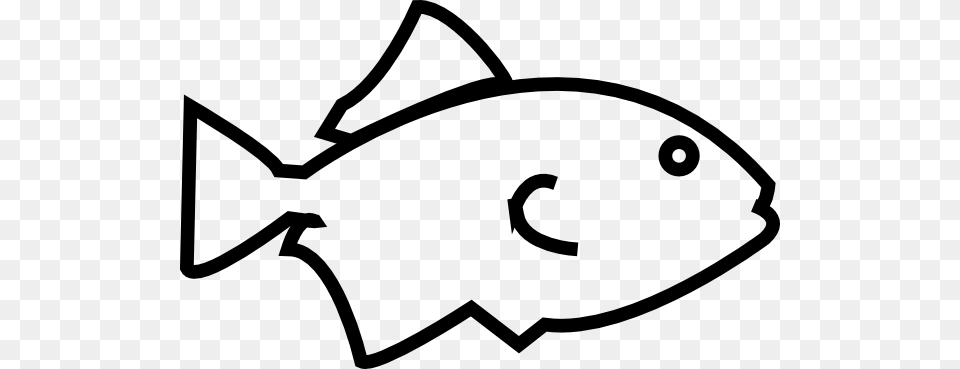 Fish Skeleton Art Fish Outline Clip Art, Stencil, Animal, Sea Life, Tuna Png Image