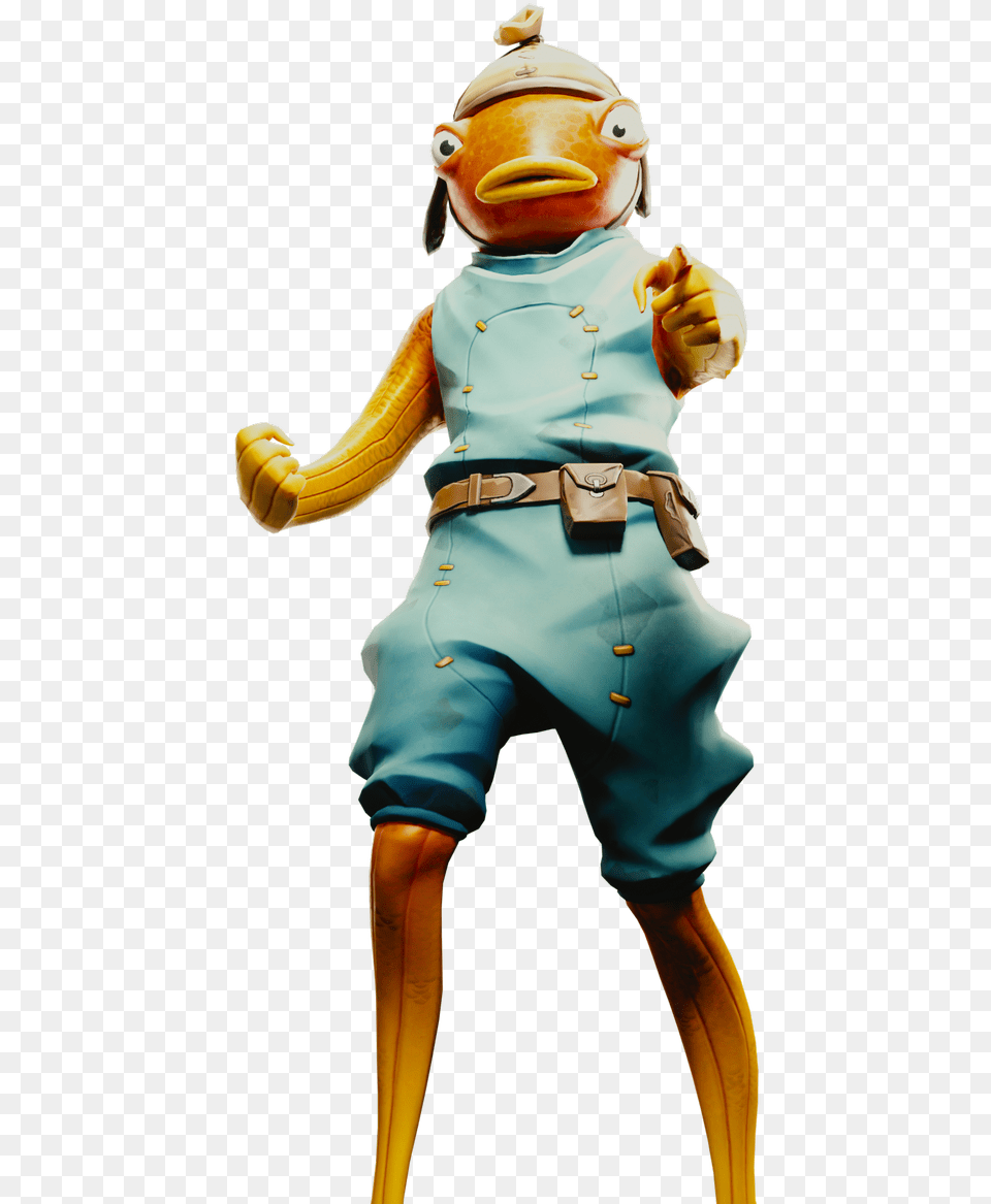 Fish Skin Fortnite, Figurine, Baby, Person, Clothing Free Png Download
