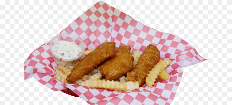 Fish Strips At Triangle Drive In Fresno Ca Triangle Drive In, Food, Fried Chicken, Dining Table, Furniture Free Png Download