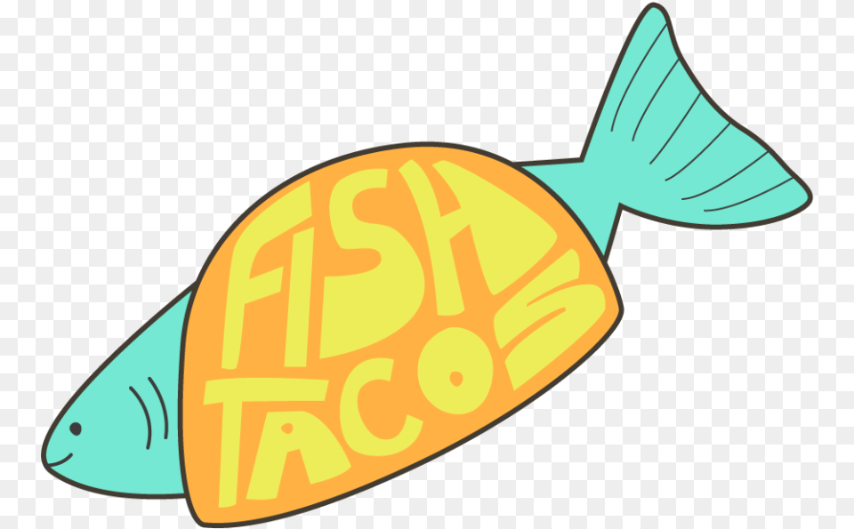 Fish Taco Clipart Transparent Fish Taco, Food, Sweets, Animal, Sea Life Free Png