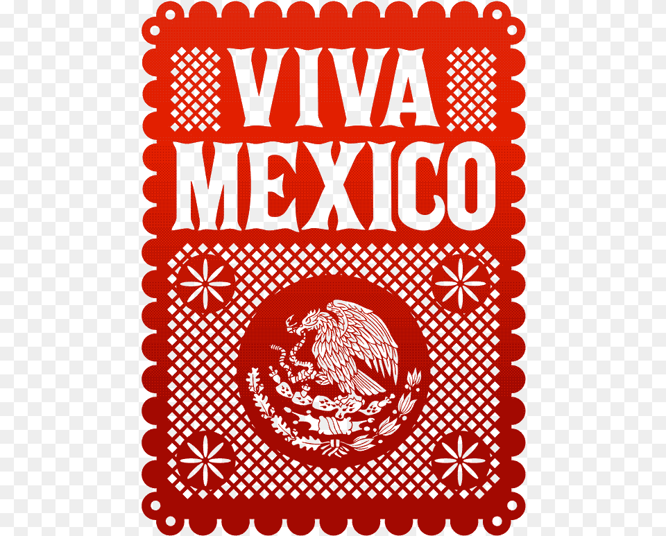 Fish Tacos Fried Fish Topped With Pico De Gallo And Papel Picado Viva Mexico Vector, Animal, Bird, Chicken, Fowl Png Image