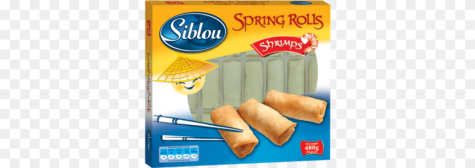 Fish Type Shrimps Siblou Spring Rolls, Dessert, Food, Pastry, Bread Free Transparent Png