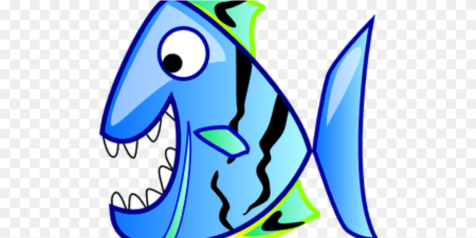 Fish With Teeth Clipart, Animal, Sea Life, Bear, Mammal Free Transparent Png