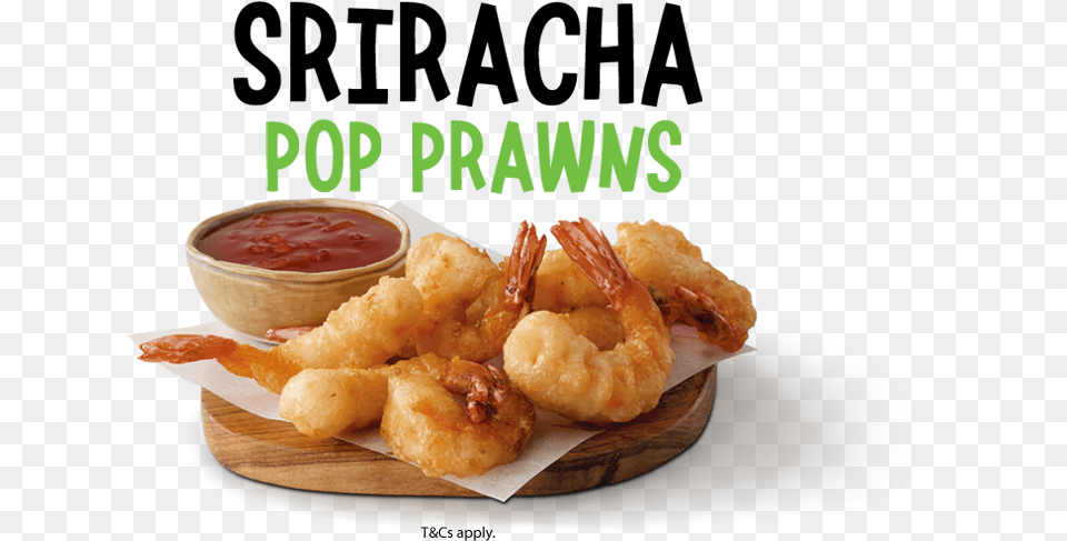 Fishaways Oct Sriacha Pop Prawns Fishaways, Animal, Food, Invertebrate, Ketchup Free Png