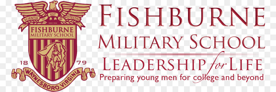 Fishburne Military School Fishburne Military School Logo, Emblem, Symbol, Badge, Text Free Png Download