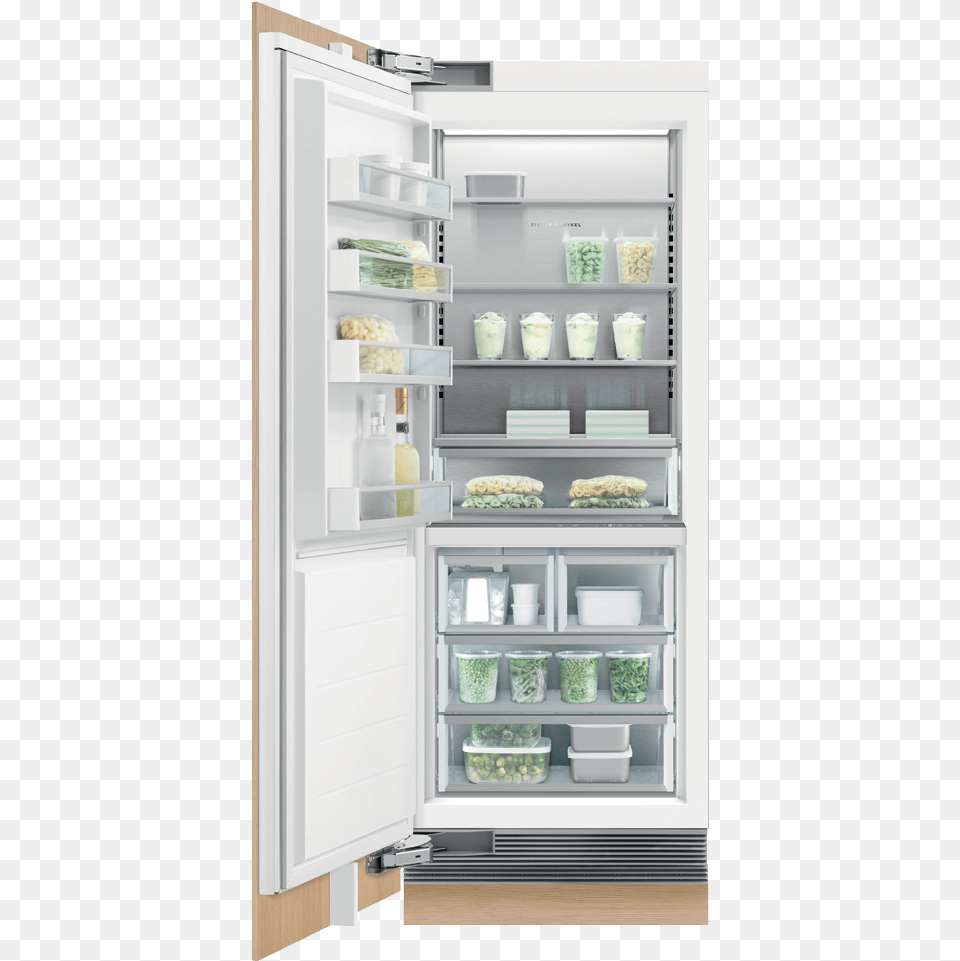 Fisher Amp Paykel Integrated Column Freezer 30 Ice Shelf, Appliance, Device, Electrical Device, Refrigerator Png Image