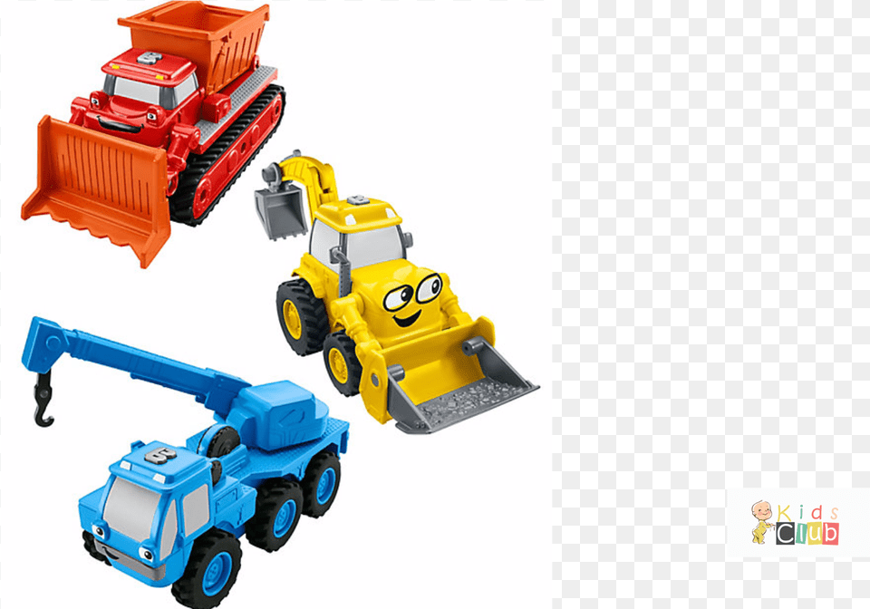 Fisher Price Bob The Builder Talking Muck, Machine, Toy, Bulldozer, Wheel Png Image