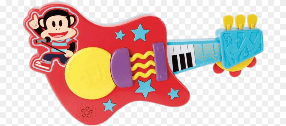 Fisher Price Julius Jr Toy Guitar Julius Jr Guitar, Musical Instrument Png