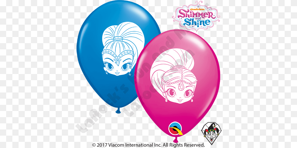 Fisher Price Shimmer And Shine 6 Inch Shimmer And, Balloon, Face, Head, Person Free Transparent Png