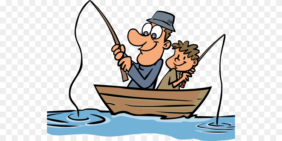 Fisherman Clipart Fishing Village Father And Son Fishing, Angler, Leisure Activities, Outdoors, Person Free Png