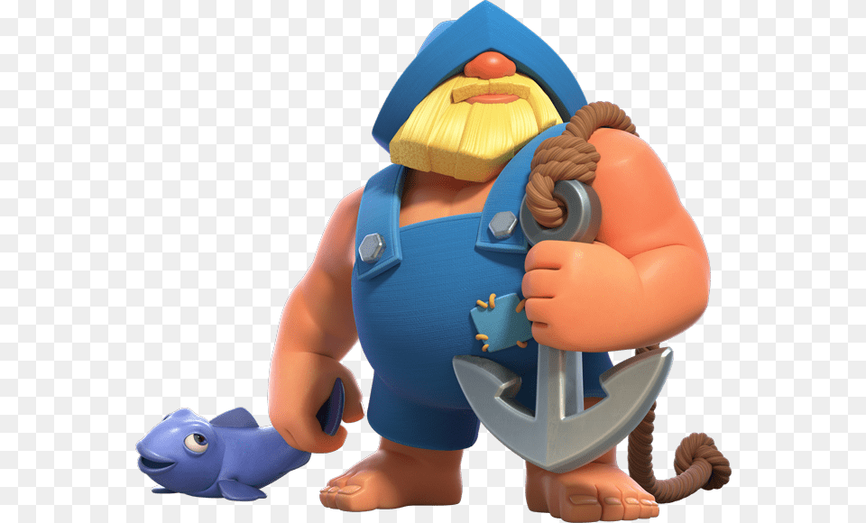 Fisherman From Clash Royale, Baby, Person Free Png Download