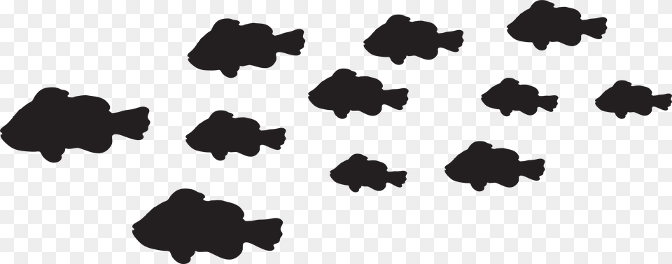 Fishes Clip Art Fishes Silhouette, Outdoors, Nature, Snow Free Png Download