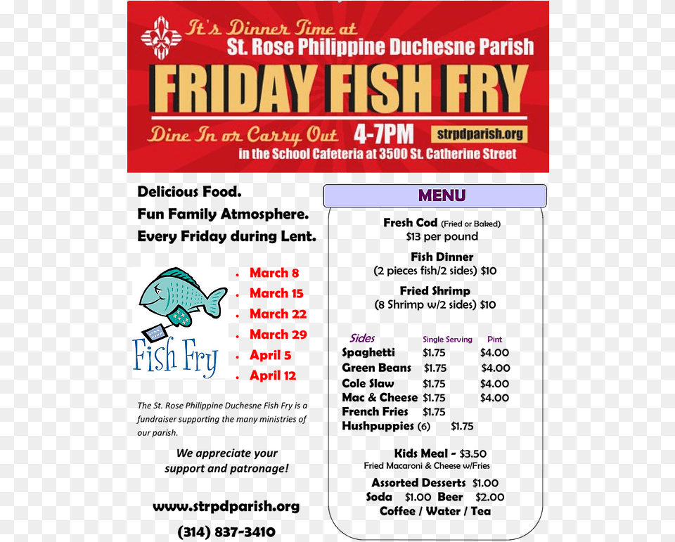 Fishfry 2019 Fish, Advertisement, Poster Free Transparent Png