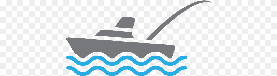 Fishing Boat Icon, Water Free Png