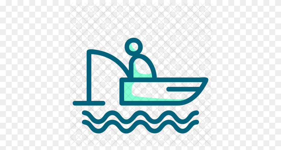Fishing Boat Icon Ferry Boat Outline, Electronics, Hardware, Water Free Transparent Png