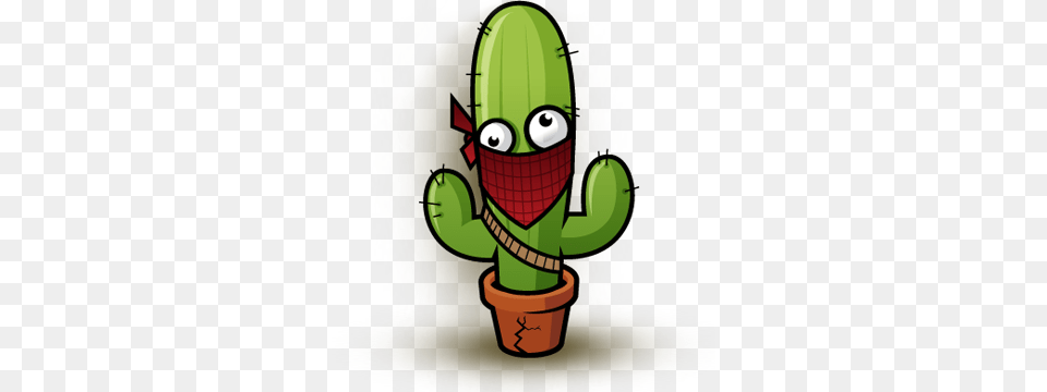 Fishing Cactus Character Cactus, Plant, Dynamite, Weapon Png Image