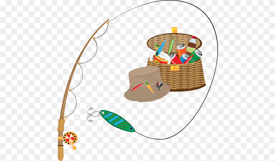 Fishing Clipart Basket Free Png