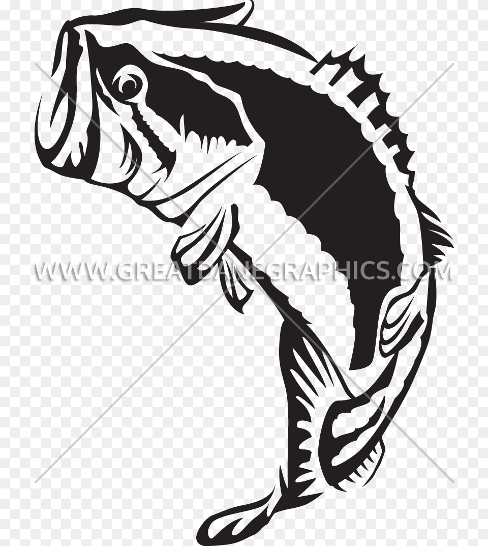 Fishing Clipart Largemouth Bass Largemouth Bass, Bow, Weapon, Animal, Lizard Free Transparent Png