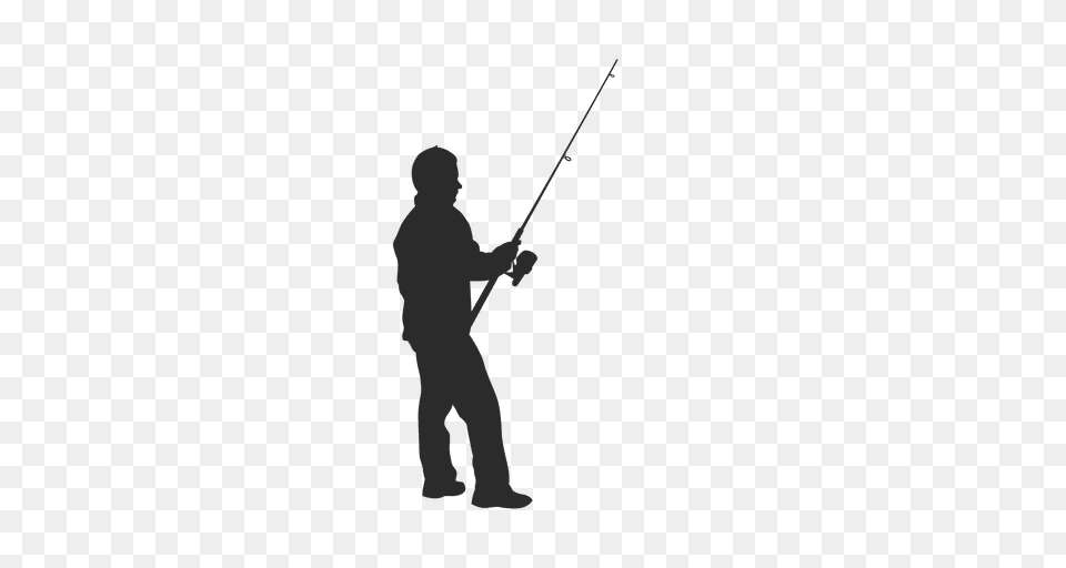 Fishing Fisherman, Water, Angler, Leisure Activities, Silhouette Free Png Download