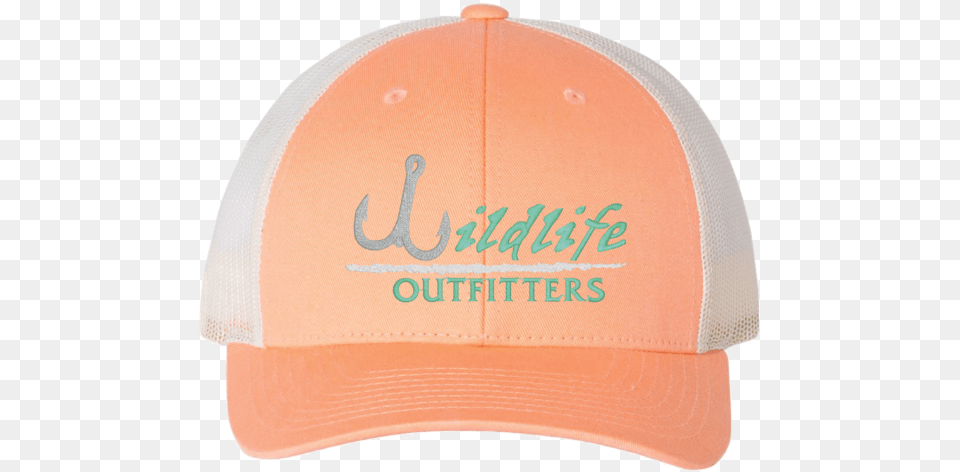 Fishing Hat Peach Birch Baseball Cap, Baseball Cap, Clothing, Helmet Free Transparent Png