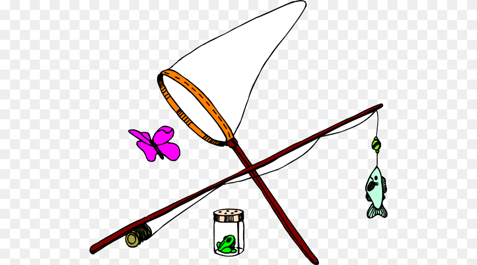 Fishing Net Clip Art, Bow, Weapon, Racket Png Image