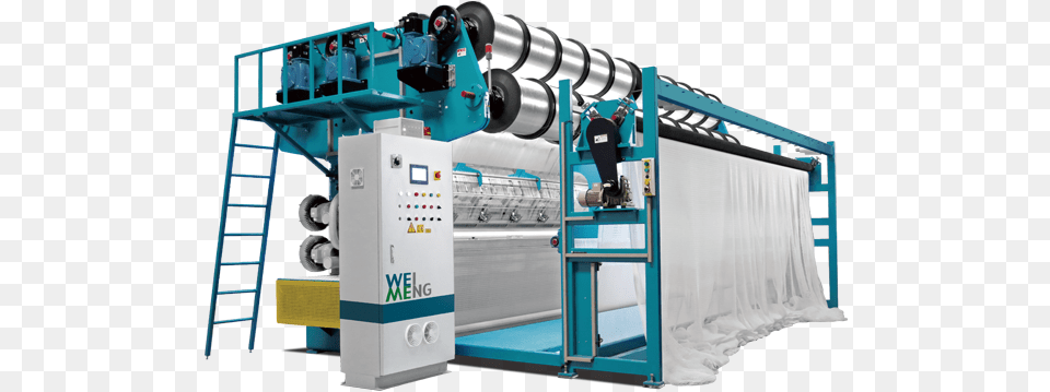 Fishing Net Raschel Machines Machine, Architecture, Building, Factory, Manufacturing Free Png Download