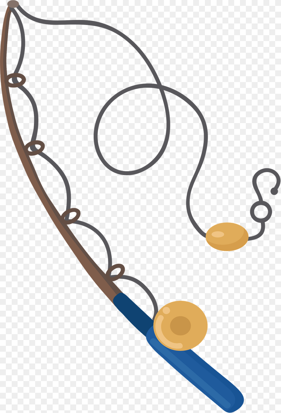 Fishing Rod Clipart, Bow, Weapon Free Png