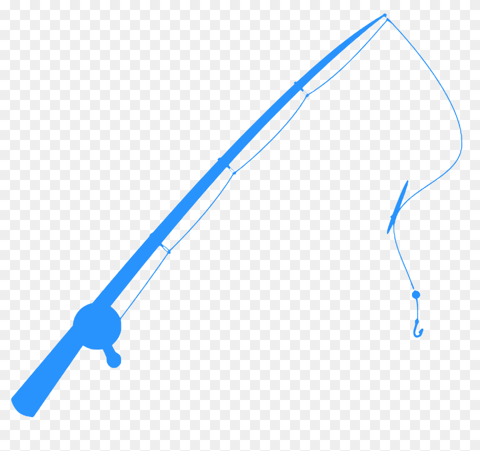 Fishing Rod Silhouette, Sword, Weapon, Bow, Whip Png Image