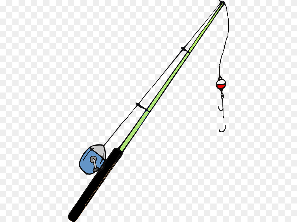 Fishing Rod Transparent Background Fishing Pole Clipart, Leisure Activities, Outdoors, Water, Angler Png Image