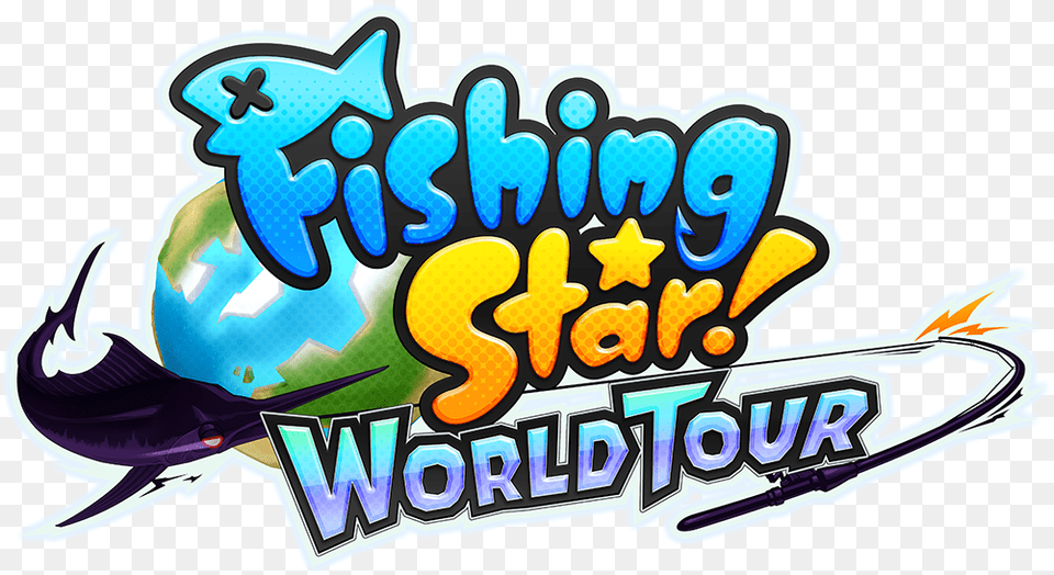Fishing Star World Tour Nintendo Switch Fishing Star World Tour Logo, Art, Graphics, Dynamite, Weapon Free Transparent Png