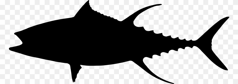 Fishing Swordfish Dolphin Silhouette, Gray Free Png