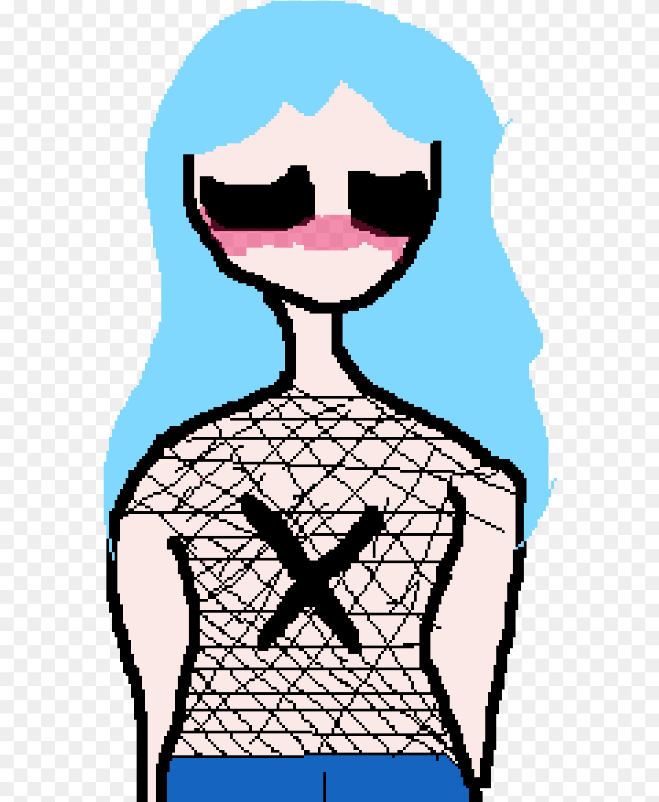 Fishnet Blush Anti Copyright, Face, Head, Person, Adult Free Png Download