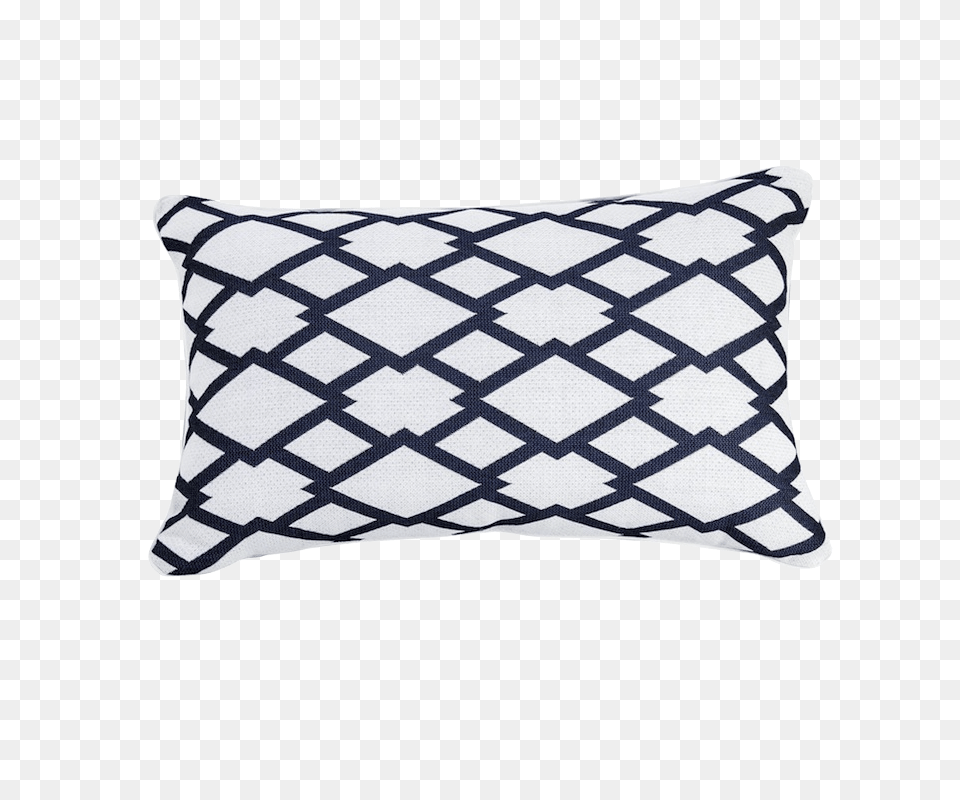 Fishnet Cushion White Verandah, Home Decor, Pillow Png Image