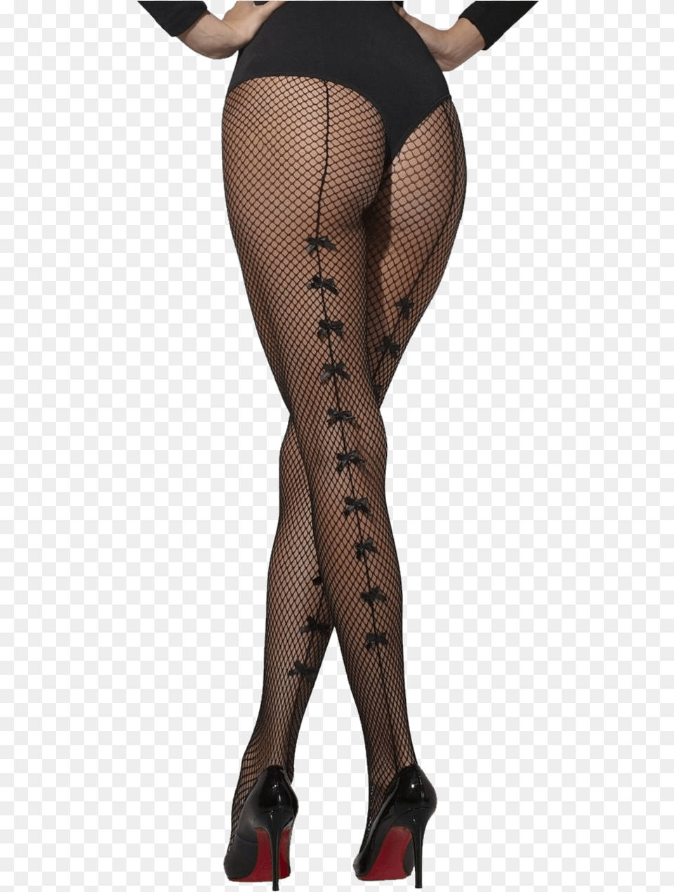 Fishnet Fishnet Tights With Bows, Hosiery, Clothing, Footwear, High Heel Free Png Download